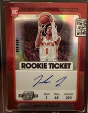 BIGLIETTO JALEN JOHNSON RC