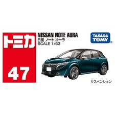 NISSAN NOTE AURA SCALA 1/63 TOMICA 55° anniversario