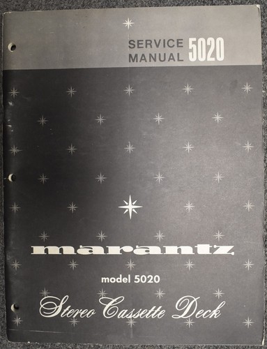 Marantz model 5020 stereo - marantz,