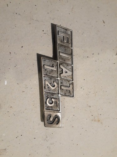 Fiat 125 logo scritta - logo, stemma