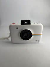 Fotocamera digitale istantanea Polaroid Snap stampante integrata bianca POLSP01 funzionante!