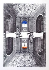 Giulio PAOLINI: Signore e signori…1988 serigrafia , grafica d’autore,design