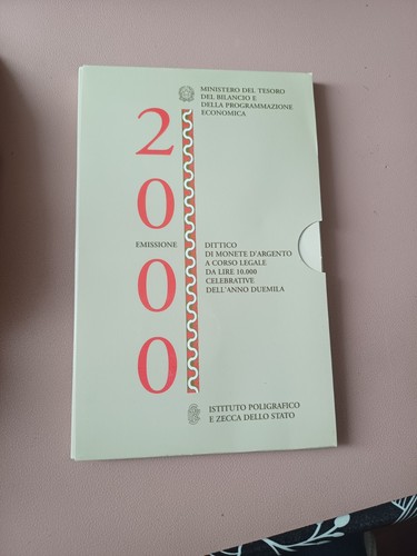 Dittico 10000 lire - lire, verso
