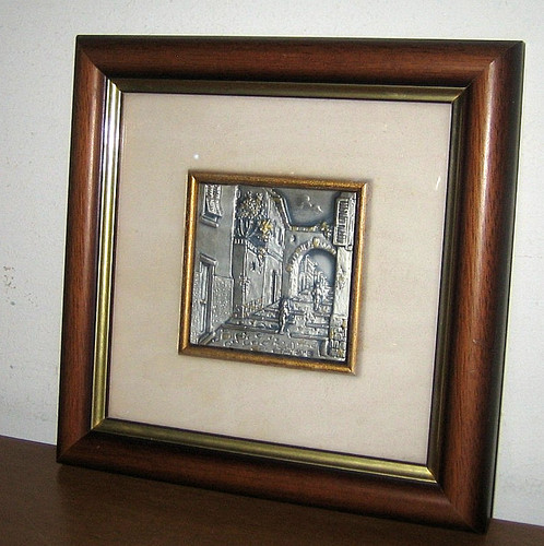 Quadro lastra argento 996 acca - lastra,