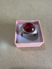 Anello Chevalier Squame Scaglie NOVE25 Argento 925 E Corindone 19.5GR 20.3MM