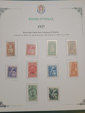  - Regno 1937 Mostra Colonie