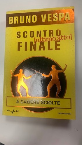 Libro bruno vespa scontro - vespa,,