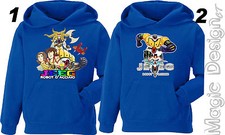 JEEG ROBOT D ACCIAIO HIROSHI FELPA ANIME MANGA TAGLIE BIMBO - ADULTO 2 DISEGNI