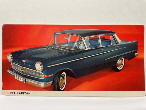 Cartolina pubblicitaria opel - cartolina,