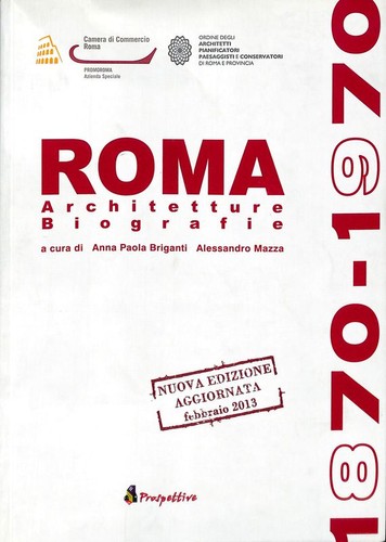 Roma 1870 1970 - roma, architetture