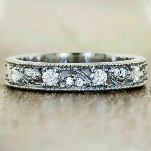 Anello full eternity ct - eternity, 1,00