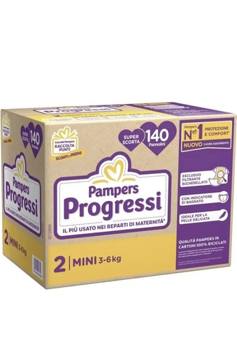 Pampers progressi mega scorta - progressi,