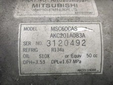 COMPRESSORE ARIA CONDIZIONATA CLIMA A/C PER SUZUKI SX4 1° Serie 95200-62JA0 M16