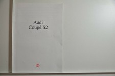 bellissimo depliant audi coupe