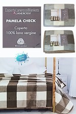 Coperta matrimoniale pura lana