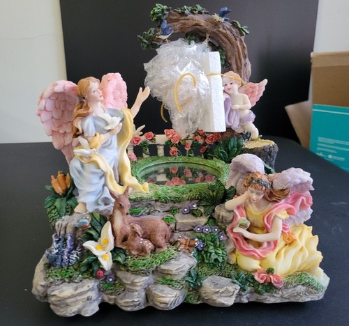 Rara scultura angelo - , animato