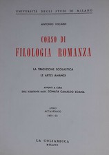 CORSO DI FILOLOGIA ROMANZA. LA