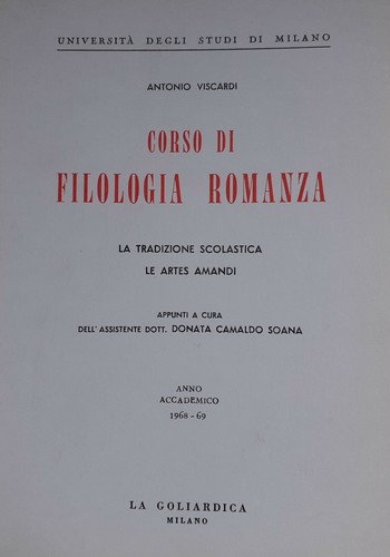 Corso filologia romanza - di, la