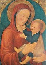 C3 - Cp Cartolina  Jacopo Bellini : Madonna col Bambino  - Fg Nvg