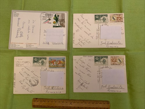 Lotto cartoline affrancatura - lotto, 4