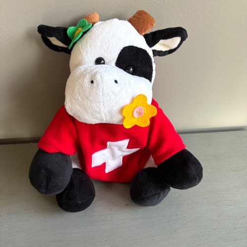 Peluche mucca rodadou roda - rodadou,