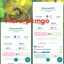 Pokemon shiny rayquaza lv50 - shiny,