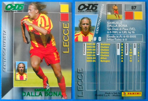Calcio cards 2005 panini 87 - 2005,