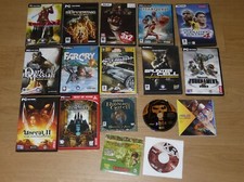 LOTTO 16 GIOCHI COMPLETI PER PC FAR CRY TEMPIO DEL MALE ELEMENTALE UNREAL SPLINT
