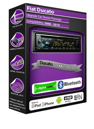 Fiat ducato dab - fiat, pioneer
