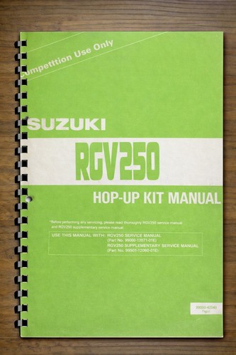 Suzuki rgv 250 - rgv, corsa