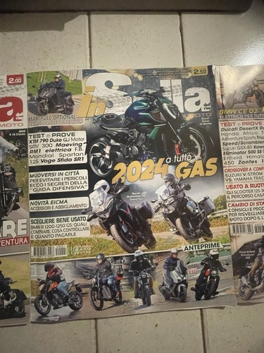 Rivista moto sella gennaio - rivista, in