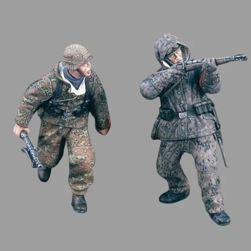 Fanteria sotto fuoco wwii - 1/35,