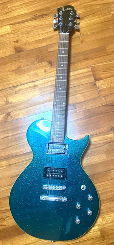 Burny les paul green - les,