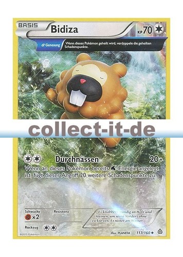 Pokemon 117 160 bidiza - pokemon, 117/160
