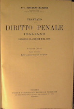 Trattato di diritto penale italiano secondo il codice del 1930 - Volume 9 p. sec