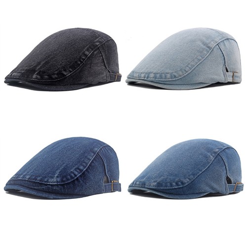 Cappello piatto uomo - , denim