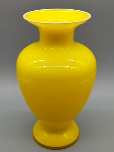 Elegante vaso opalino - opalino, di