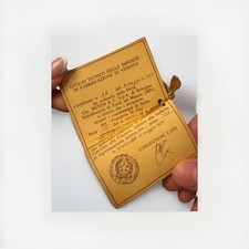 bottiglia Vecchia Romagna etichetta oro