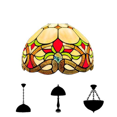 Paralume lampada stile tiffany - lampada,