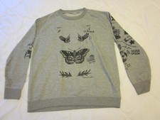 Felpa con tatuaggio Harry Styles 94 grigia unisex taglia M