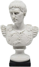 Busto Statua Design: Cesare Augusto (Imperatore Romano) - Riproduzione Busto, Sc