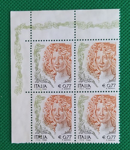 Italia 2001 quartina nuova la - italia,