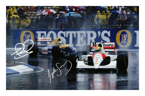 Ayrton senna and - and, nigel