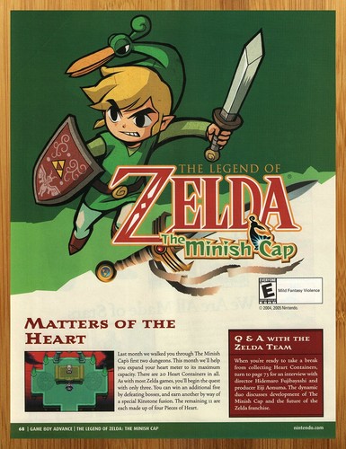 2004 zelda the minish - the,