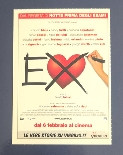 Cartolina ciak fausto - ciak, ex