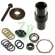 KIT RIPARO FRESA COPPIA CONICA ALBERO CUSCINETTI PASBO  G84 G94 DENTI 8 29