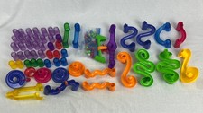 Vintage to Recent 55+ Pieces Marbles Genius Toysmith Building Discovery Toys 567