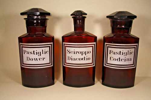 Bottiglie farmacia - bottiglie,