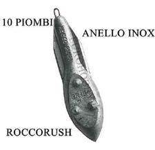 10 piombi roccorush anello