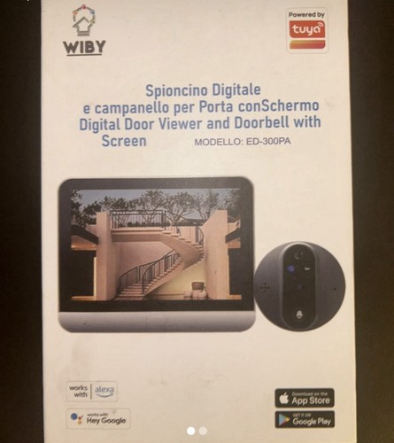 Spioncino digitale wiby wifi - wiby,
